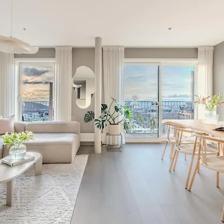 公寓 Penthouse With Spectacular View 奥斯陆